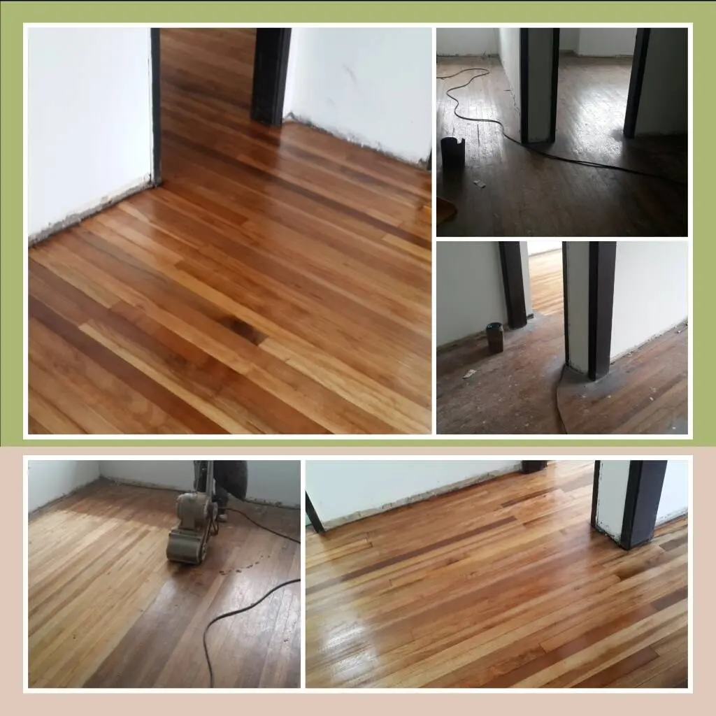 proceso de pulido y arreglo de pisos de madera en bogota