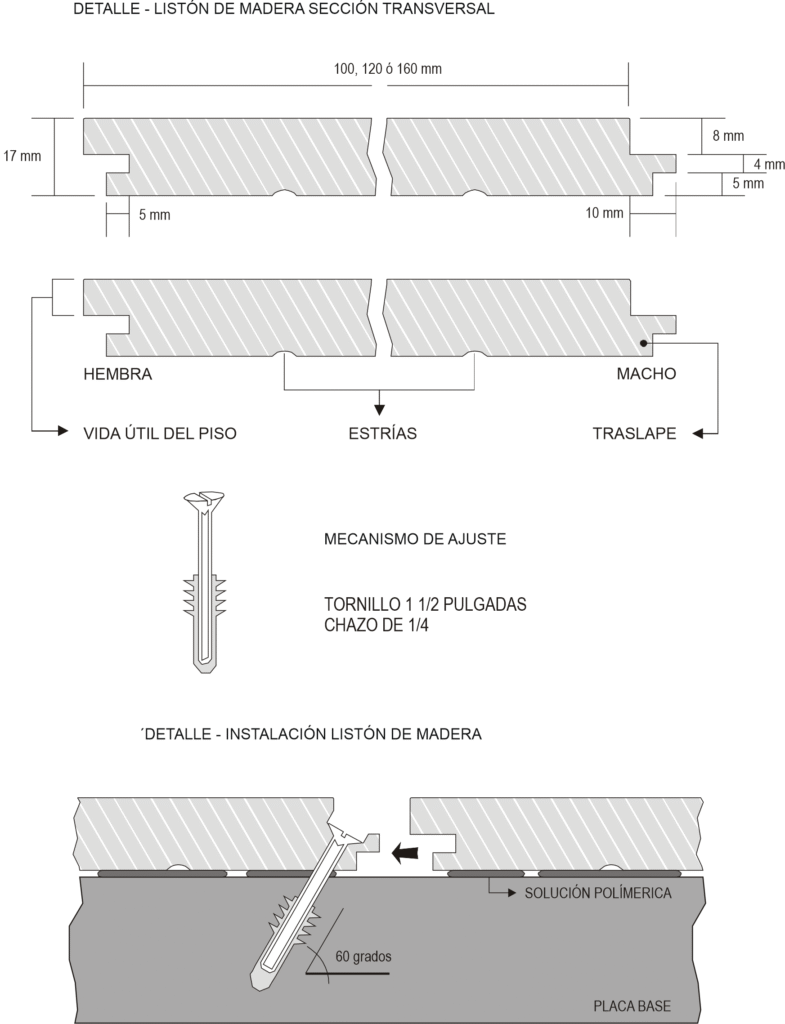 instalacion arreglo pisos de madera bogota